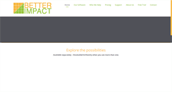 Desktop Screenshot of betterimpact.com